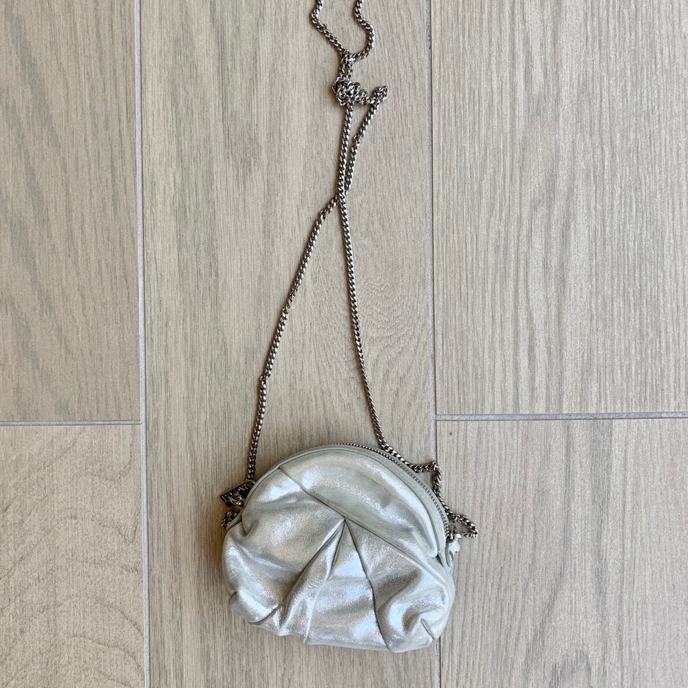 Kooba Metallic Mini Chain Crossbody Purse